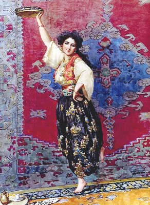 Tambourine Dancer -1909