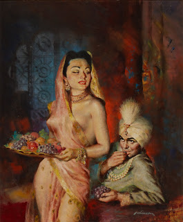 Maharajah, paperback cover, c. 1952