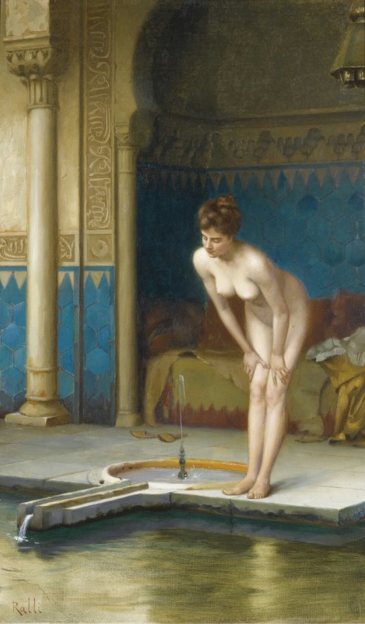 Young Woman at Bath