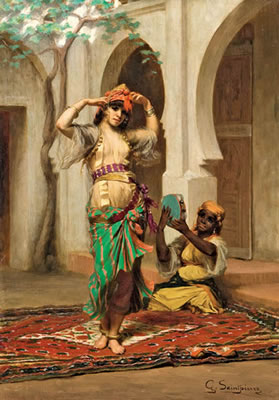 Orientalische Tänzerin